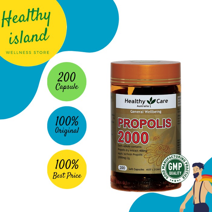Healthy Care Propolis 2000 Mg - 200 Kapsul