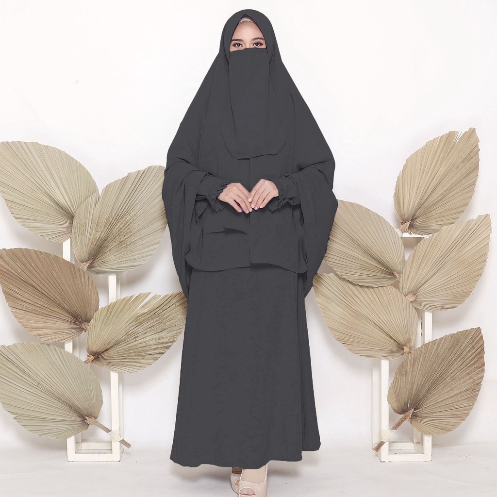 GAMIS SET POLOS BAHAN WOLFIS EXCLUSIVE