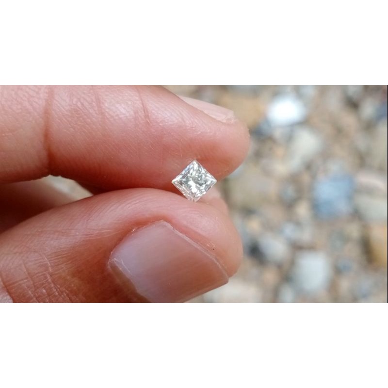 Natural diamond - berlian Banjar kualitas bagus bukan berlian Eropa/sintetis/moissanite 0,39-040 car