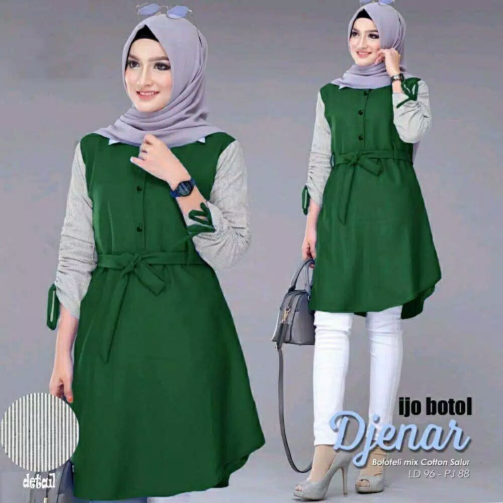 Baju atasa wanita terbaru Dewasa Djenar tunik terbaru 2021