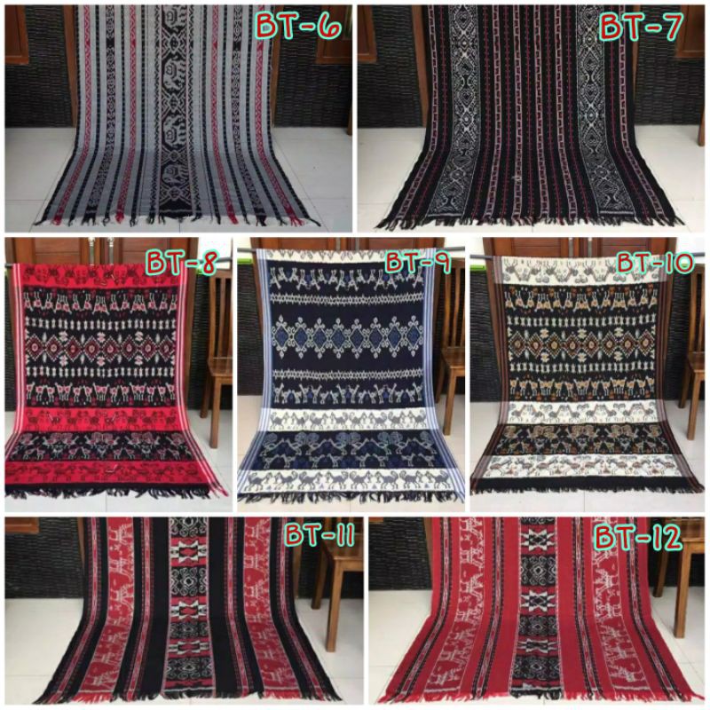 KAIN TENUN TROSO MOTIF HEWAN 100% Original Tenun Tradisional