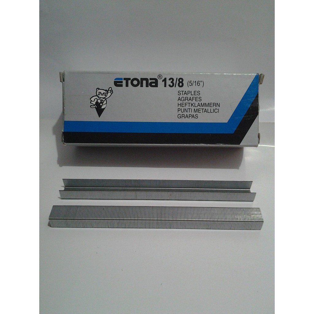 

Isi staples no.13/8 gun tacker etona