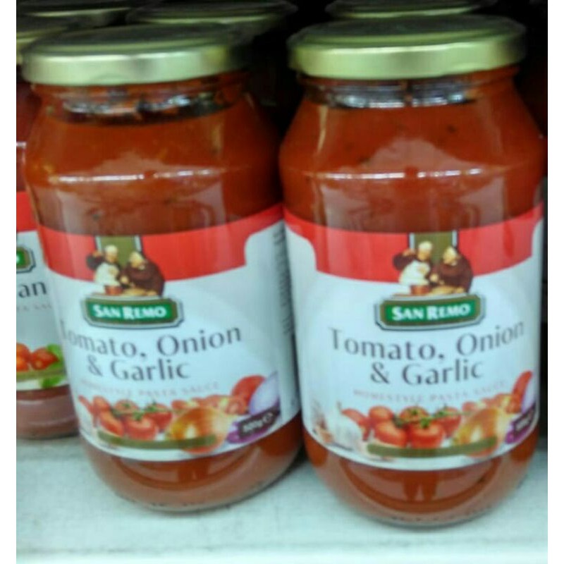 

SUNREMO TOMATO, ONION & GARLIC 500 GRAM