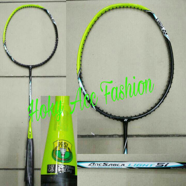 RAKET BADMINTON YONEX ARCSABER LIGHT 5I - 100%ORIGINAL 28LBS