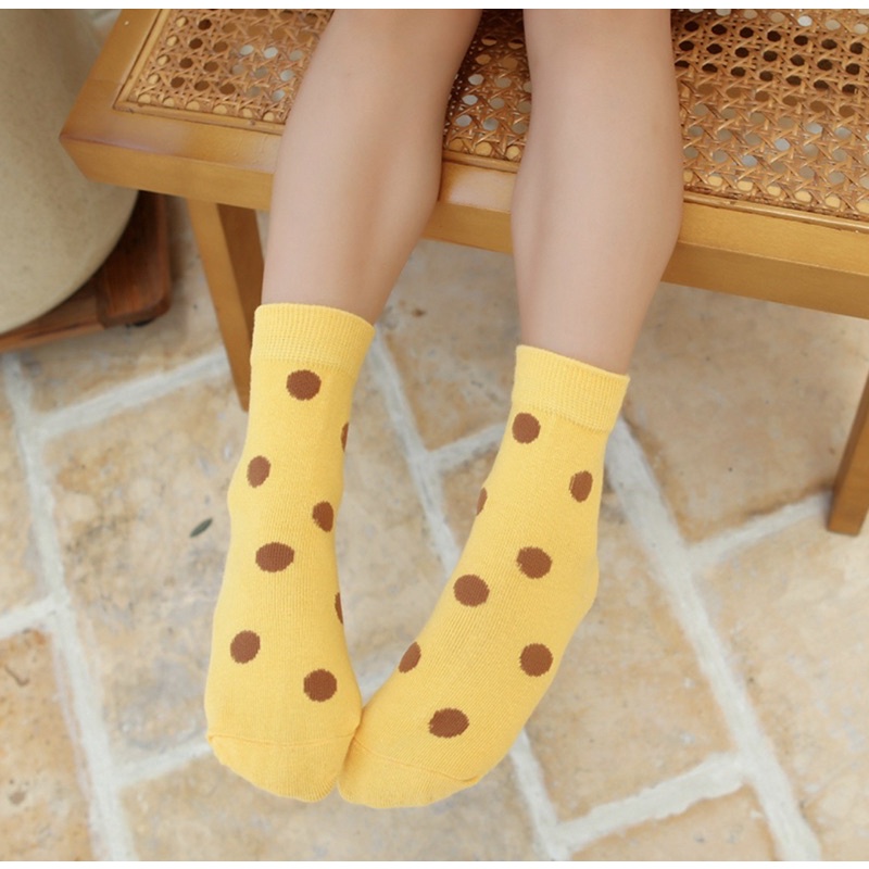 Kaos Kaki Anak Laki Laki Anak Perempuan Unisex POLKADOT / Kids Girl Boy Sock Socks