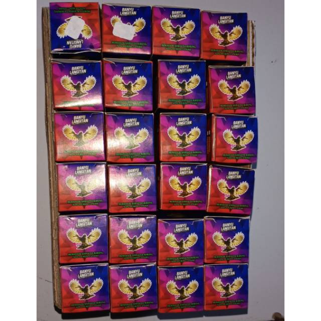 Vitamin burung Trucuk Banyu Langitan ( grosir ) isi 22 reguler + ,2 strong