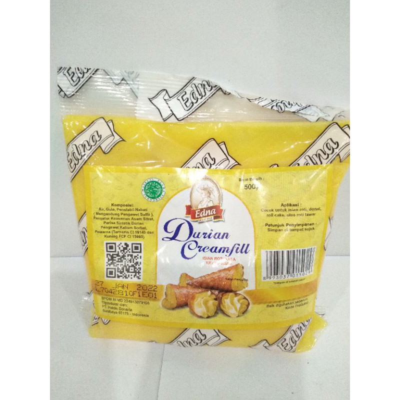 EDNA CREAMFIL DURIAN 500 GR