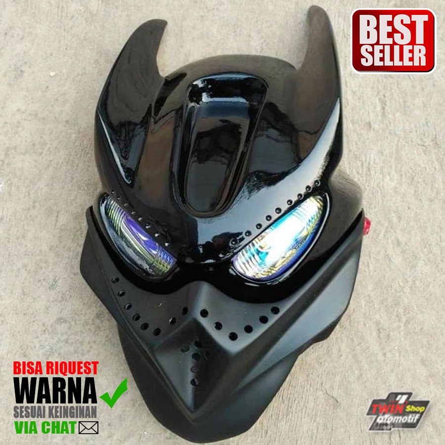 Topeng predator universal untuk Vixion / verza / byson / cb 150R old / megapro / new vixion / new CB