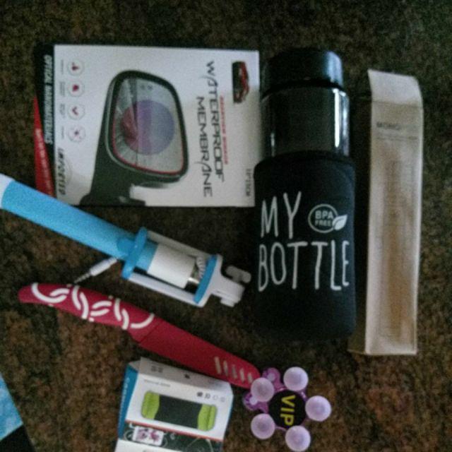 New My Bottle Warna + Pouch Busa / Botol Minum - Genvana