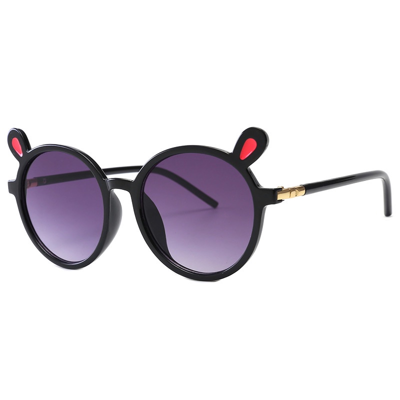 BRI* KC614 Kacamata Anak Fashion Bulat Unisex kacamata hitam Kids Sunglasses New Trend-7