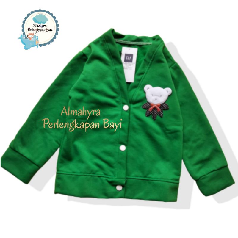 Cardigan anak 6-24 bulan