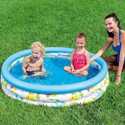 Bestway Kolam Renang Pompa Anak - Bak Karet Mandi Air Bola Angin