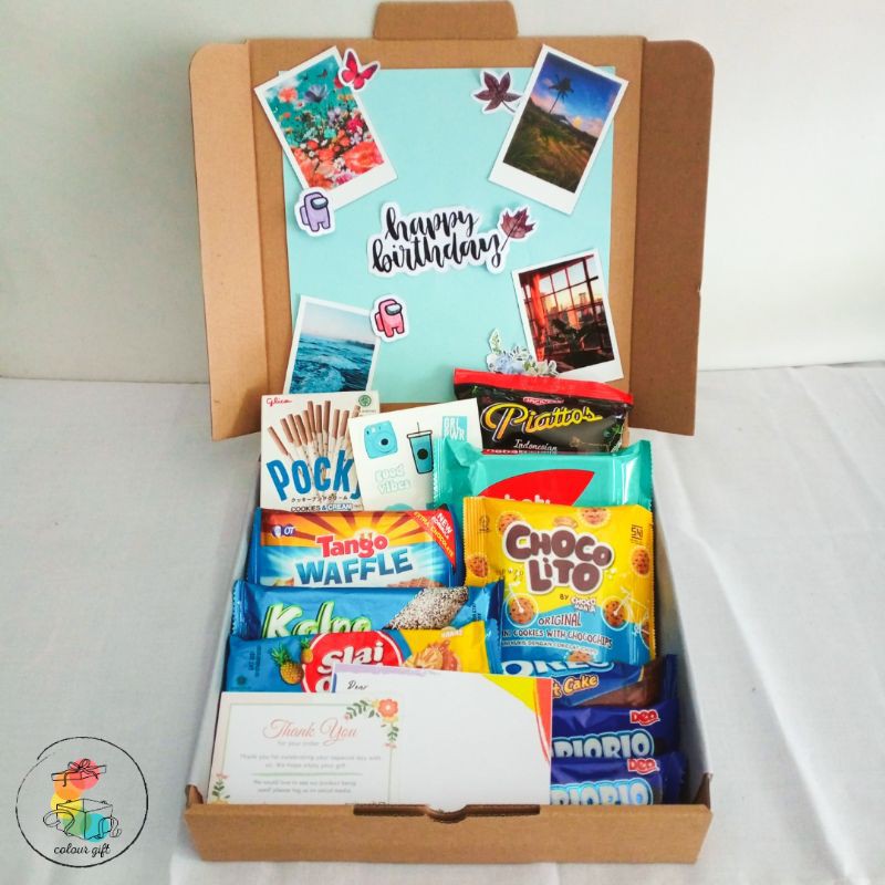 

[Biru] SNACK BOX /GIFT BOX/HAMPERS