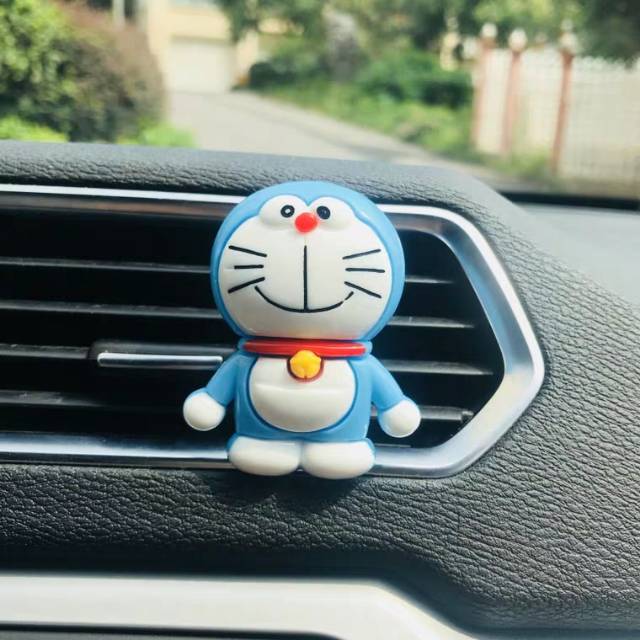 PARFUM PARFUME JEPIT AC KARAKTER DORAEMON PARFUM KLIP // parfum mobil jepit klip AC