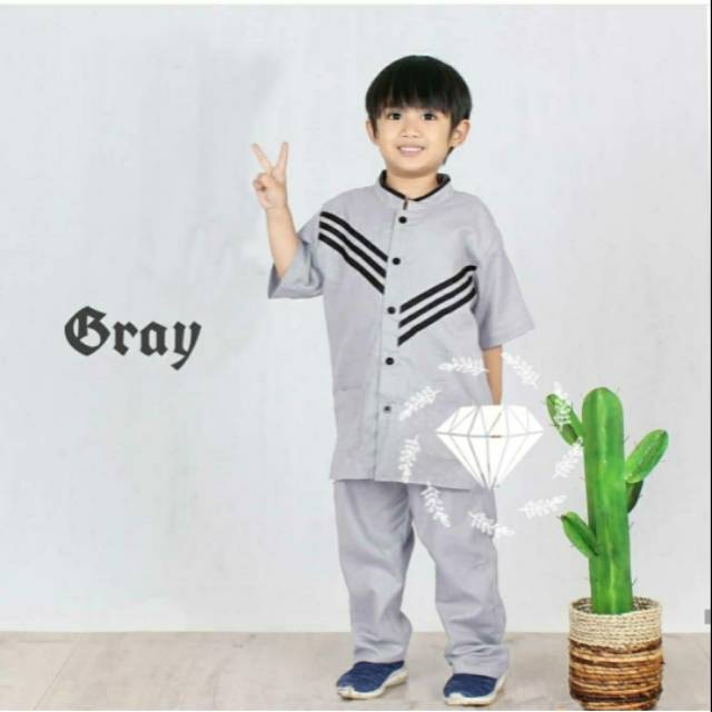 Set koko kid ramdan 5 warna