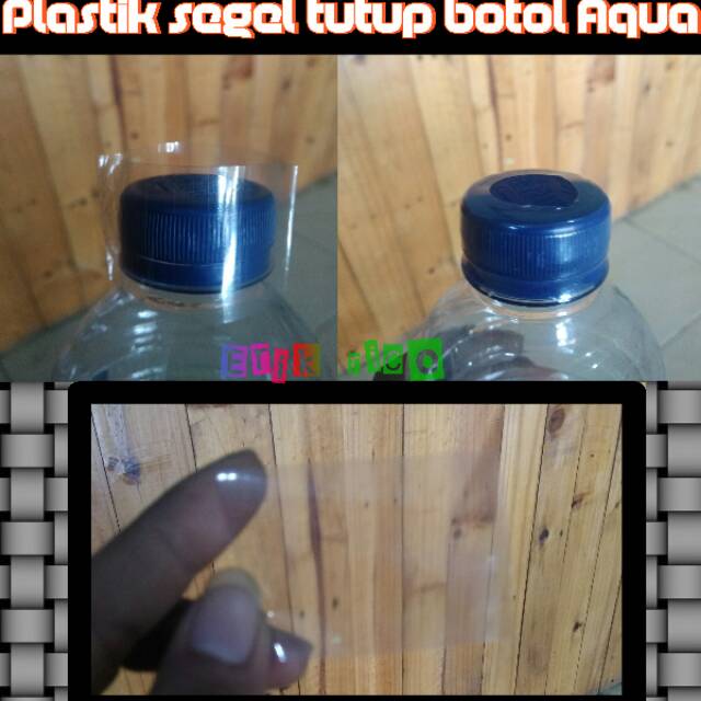 PROMO||PLASTIK SEGEL TUTUP BOTOL AQUA