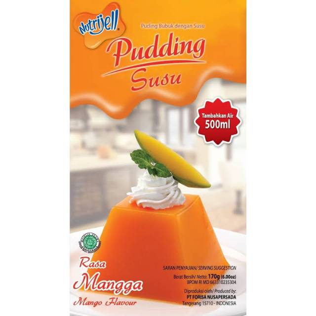 

Nutrijell puding susu rasa mangga
