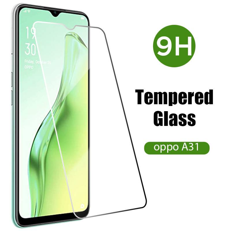 Pelindung Layar Tempered Glass Untuk Oppo A1K / A12 / A12E / A15 / A15S / A31 / A53 / A3S / A5S / A7 / A9 / A91 / F11Pro / F92 / F7 / A93