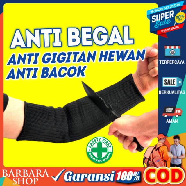 Manset Anti Bacok Pelindung Lengan Manset Anti Pisau Berburu Berkebun Hiking Anti Begal