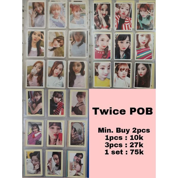 OFFICIAL PC POB TWICE TCL 1, SIGNAL, TWICETAGRAM