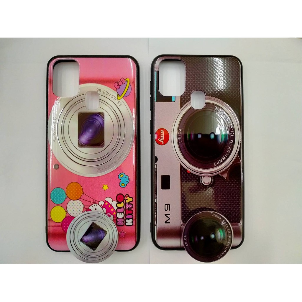 Casing SAMSUNG M31 Case Fuze Casing Camera FREE Popsocket Karakter Lucu