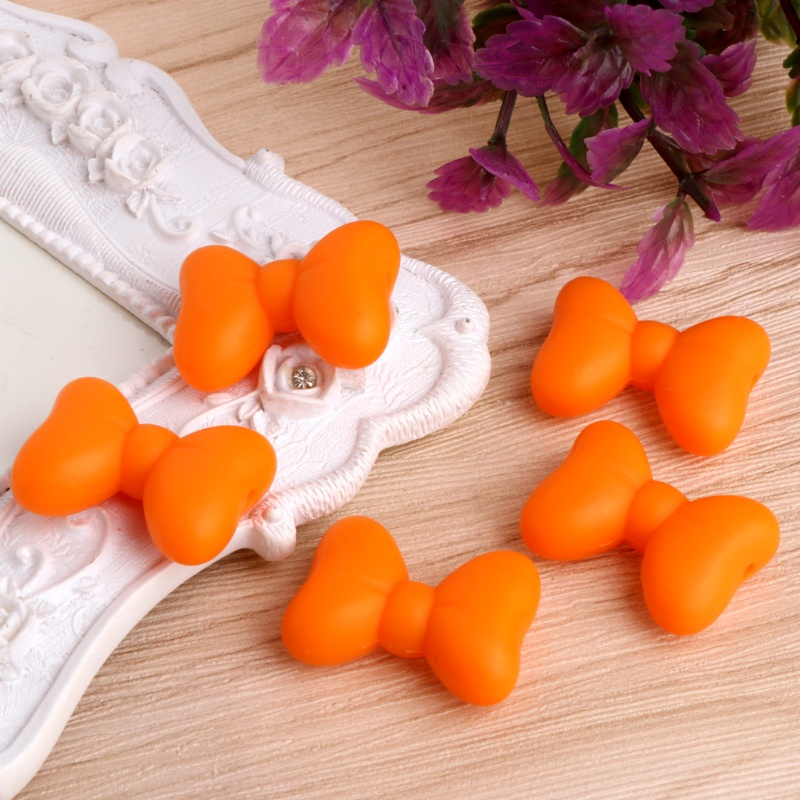 Mary 5Pcs / Set Mainan Teether Bayi DIY Bahan Silikon