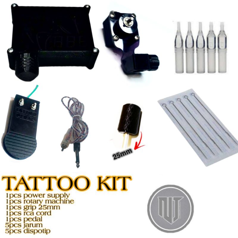 MESIN TATTOO TATTOO KIT TATTOO SET ORIGINAL made in indonesia
