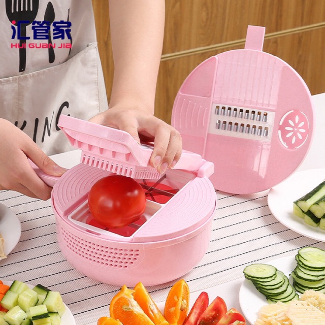 Nicer Dicer Pemotong dan Parutan Serbaguna 16 in 1