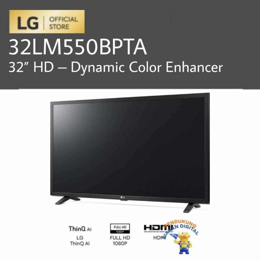 LG 32LM550BPTA TV 32 Inch DIGITAL Dynamic Enhance 32LM550