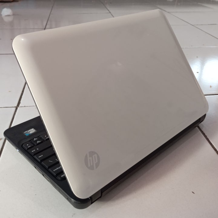 Netbook HP Mini 210 Putih Second Bekas Murah Notebook Intel RAM 2GB HDD 320GB