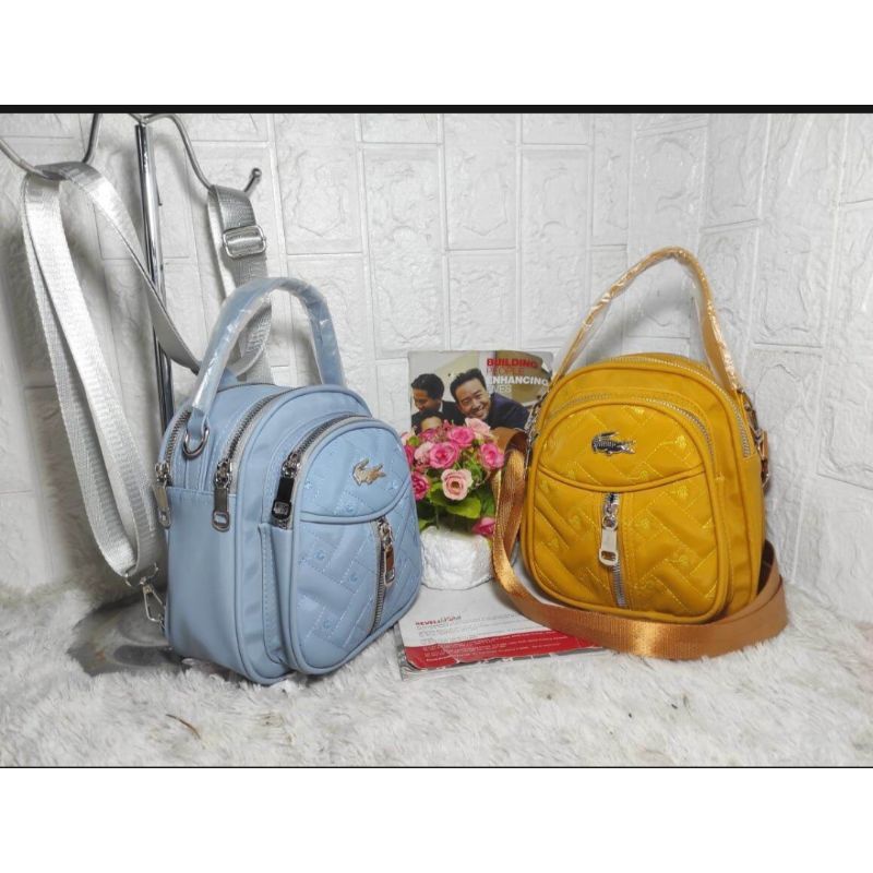 Ransel Mini Multifungsi Kantong Res Y Bordir Korean Terlaris