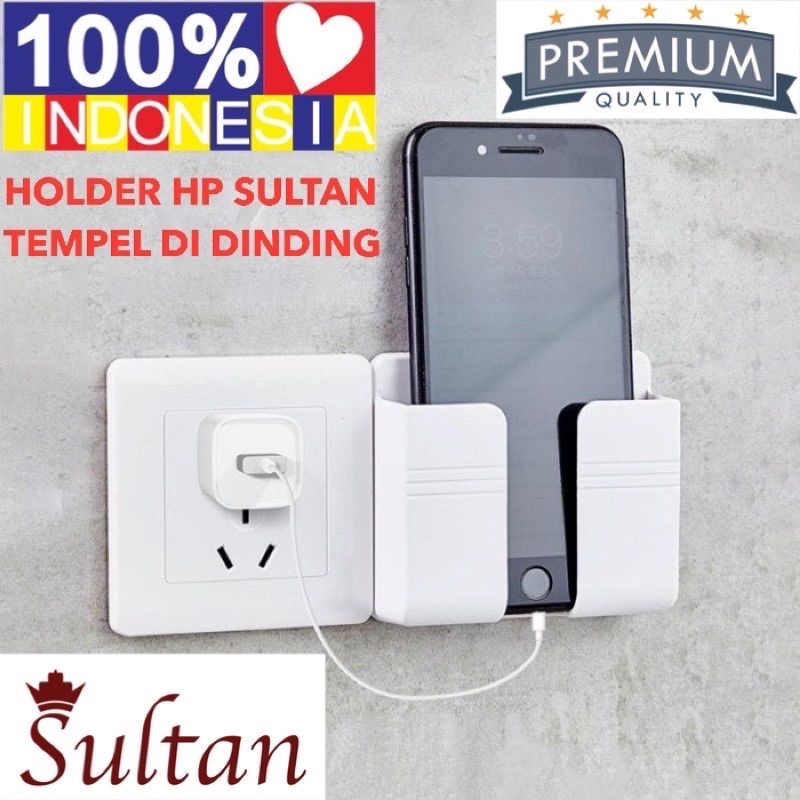 Holder Tempel Dinding Universal Serba Guna Holder Handphone Remote