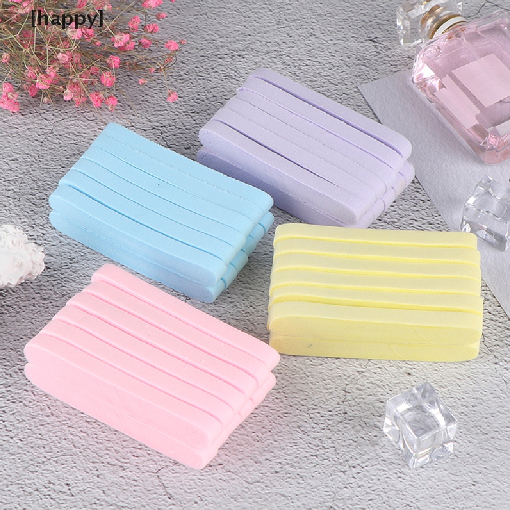 HA 12pcs Compressed Facial Clean Wash Puff Face Cleansing Sponge Stick Skin Pad ID