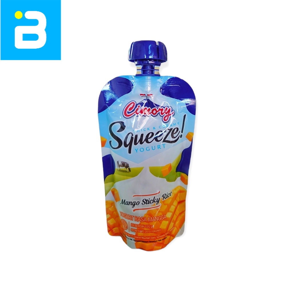 

Cimory Squeeze Yogurt Mango Sticky Rice 120 g