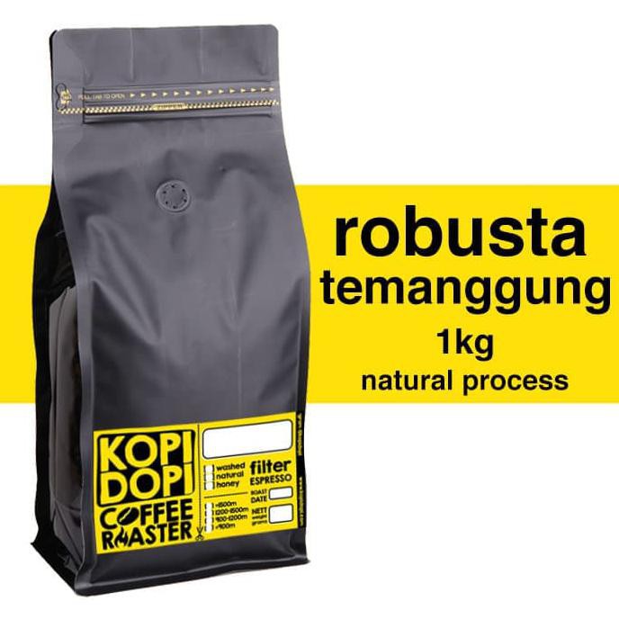 

Kopi Robusta Temanggung 1 Kg - Biji Utuh Ready Stock