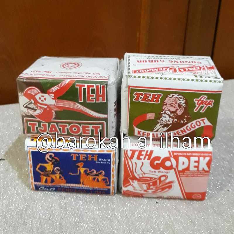 

Paket Teh Tubruk Angkringan Jogja - 4pcs : Tjatoet, Kepala Djenggot, Pandawa, Gopek