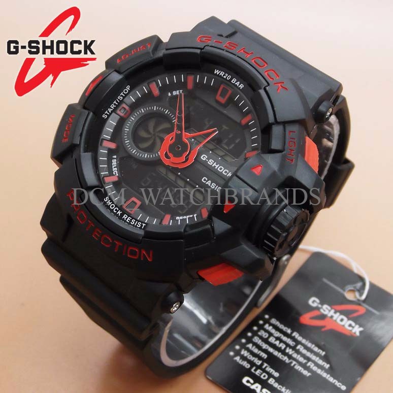 G-SHOCK GBA-400 BLACK RED