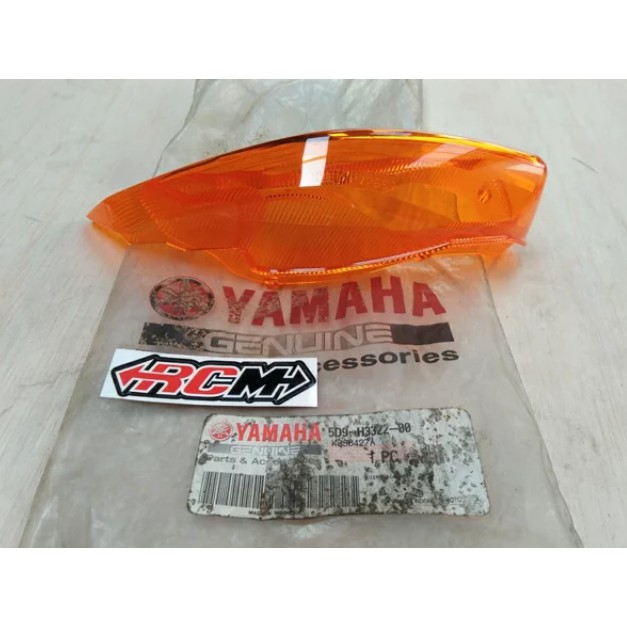 MIKA KACA LAMPU SEN SEIN DEPAN KANAN RIGHT KUNING YELLOW VEGA ZR VEGAZR ORI YAMAHA 5D9-H3322-00