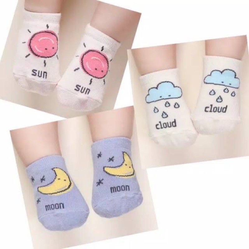 DK 12 Kaos Kaki Bayi / Baby Socks Cute Animal