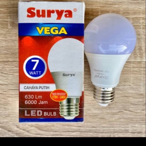 Lampu LED Surya Vega 7 Watt LED Bulb Bohlam LED 7 watt