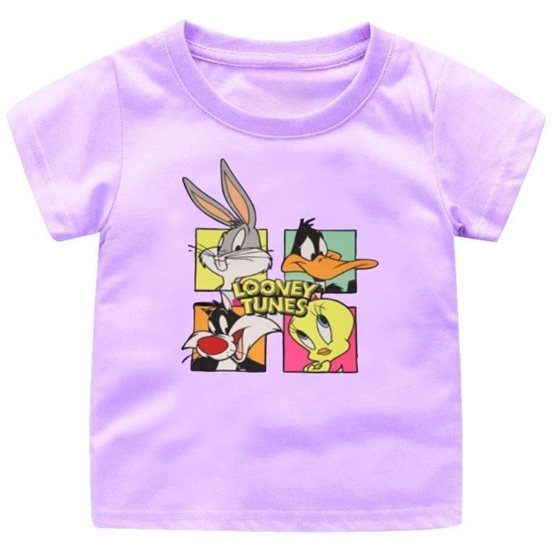 baju kaos anak cewek- cowok 1-12 tahun gambar looney tunes baju kaos anak cewek /cowok ..