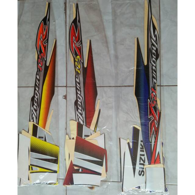 Striping shogun 125 r 2005