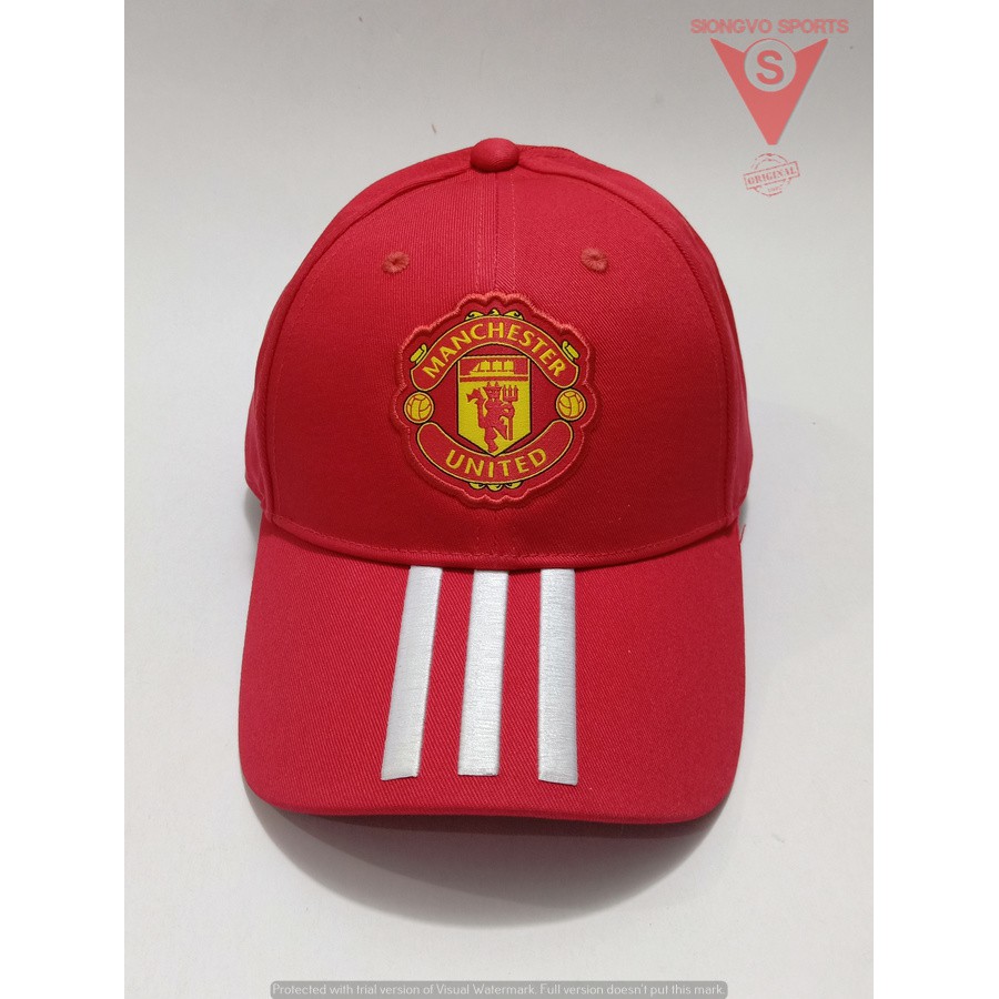 Jual TOPI ADIDAS MANCHESTER UNITED BASEBALL CAP ORIGINAL FS0150
