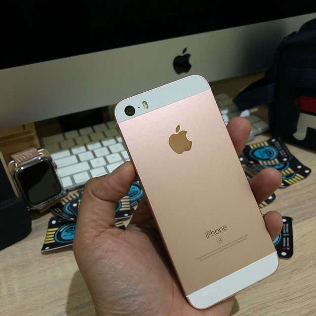 Iphone Se 16gb Second Fullset Shopee Indonesia