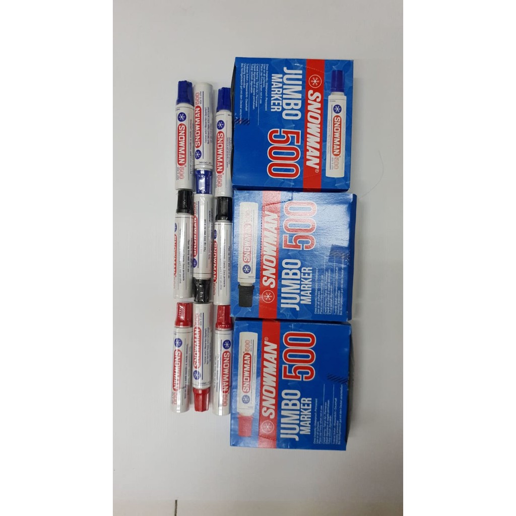

SPIDOL SNOWMAN JUMBO 500 PERMANENT MARKER