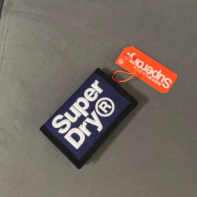 Superdry velcro logo wallet original 100% SALE