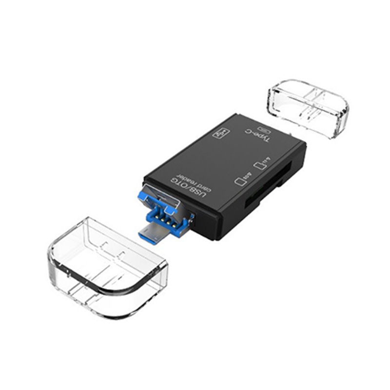 Card Reader Otg Usb 3.0 Multifungsi 6 In 1 Untuk Kamera