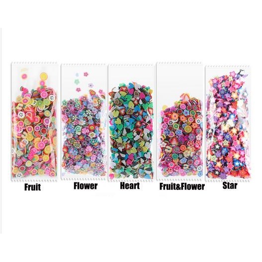 Nail Accessories - 3D Shape Fimo (1000pcs)