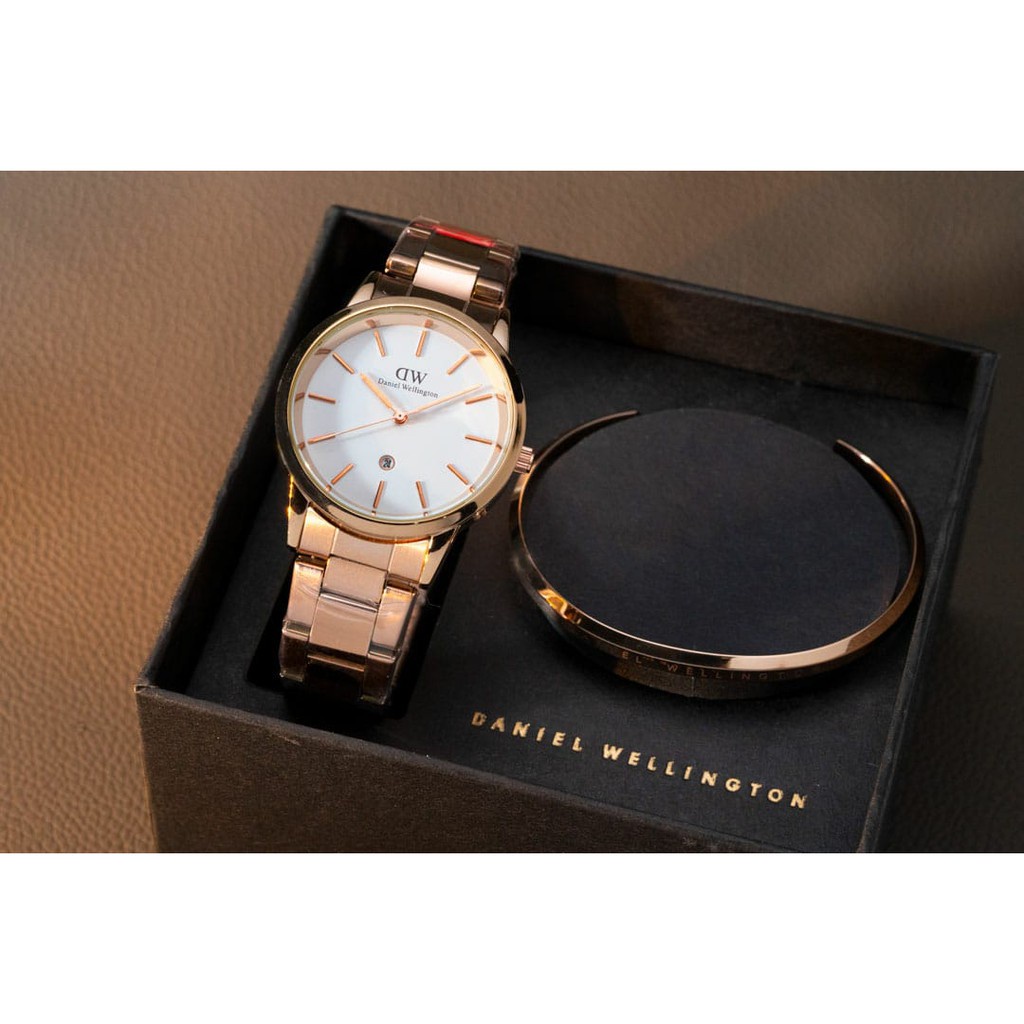 Grosiran BISA COD Jam Tangan Wanita 3080GI Analog Strap Stainless Steel Tanggal Aktif Fullset (Box Exclusive, Owner Guide, Paperbag. &amp; Baterai Cadangan)