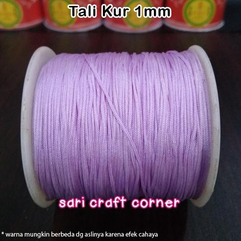 [PRODUK RWM] Per ROL - Tali Giok Kur 1mm - Tali Simpul HP Macrame - Knot Cord LDA